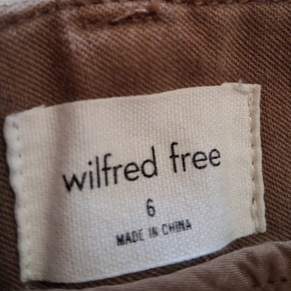 Aritzia Wilfred Free Ascendat High Ruse Taupe Sz6 - Picture 7 of 16